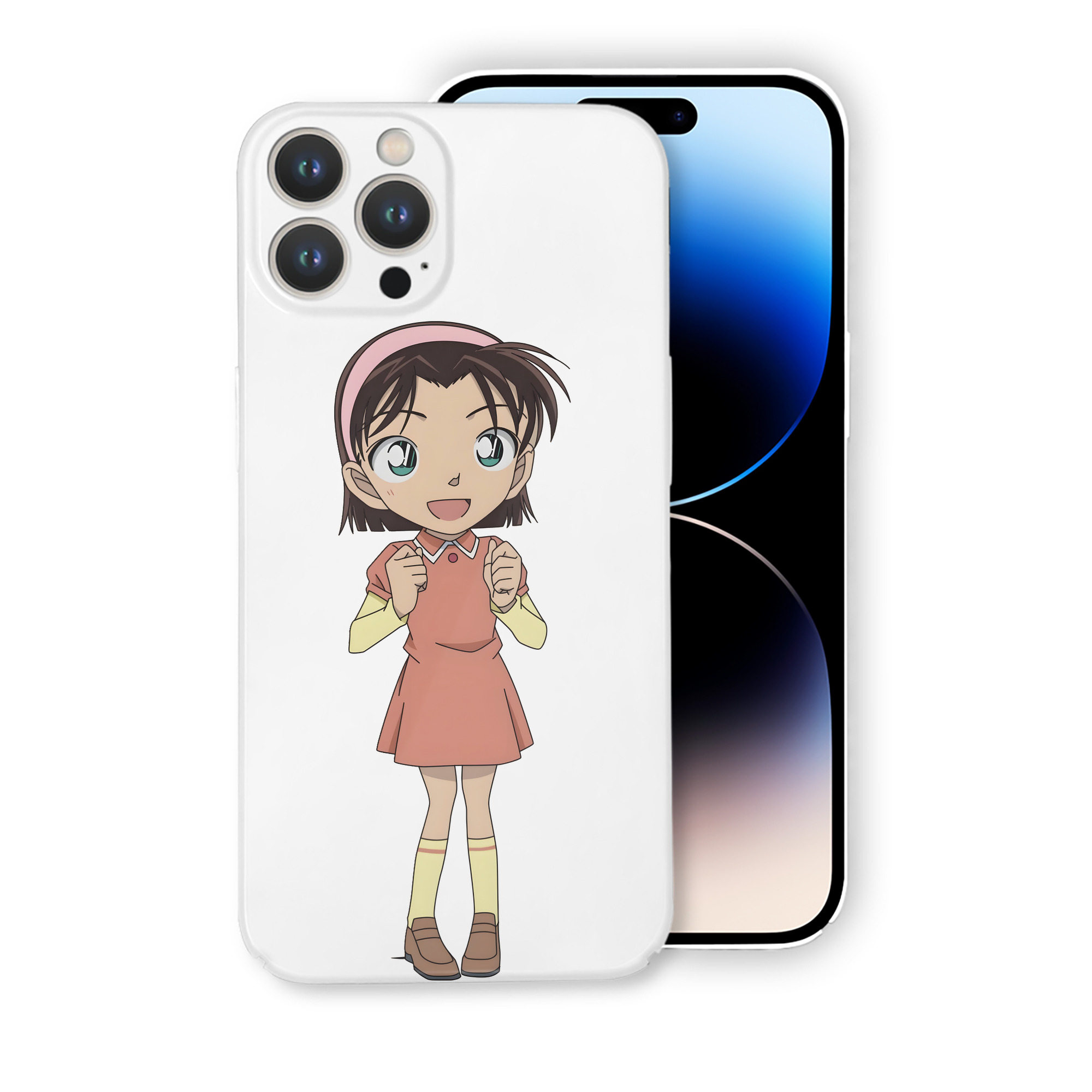 （画像用） 名探偵コナン 吉田 歩美 よしだ あゆみ Detective Conan my Yeager 【iPhone 14シリーズ対応】ハードケース
